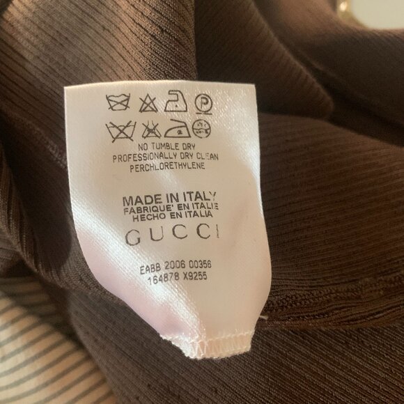 Gucci Belted Long Sleeve Top - Picture 6 of 7